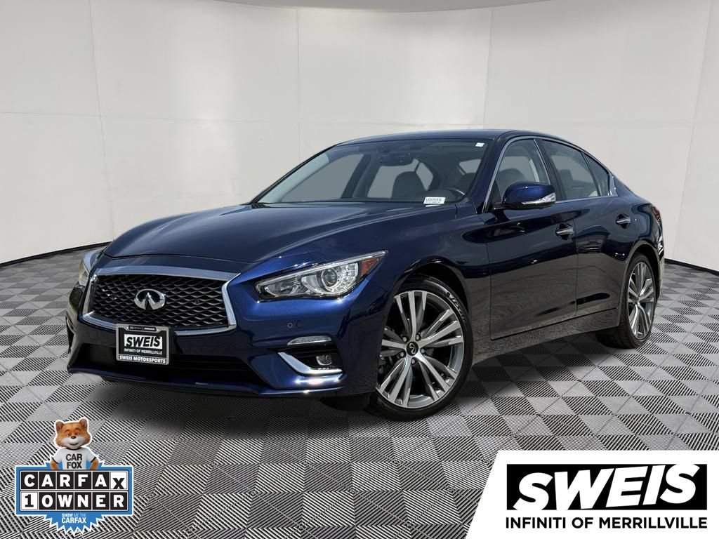 Used 2023 INFINITI Q50 Luxe w/ Cargo Package