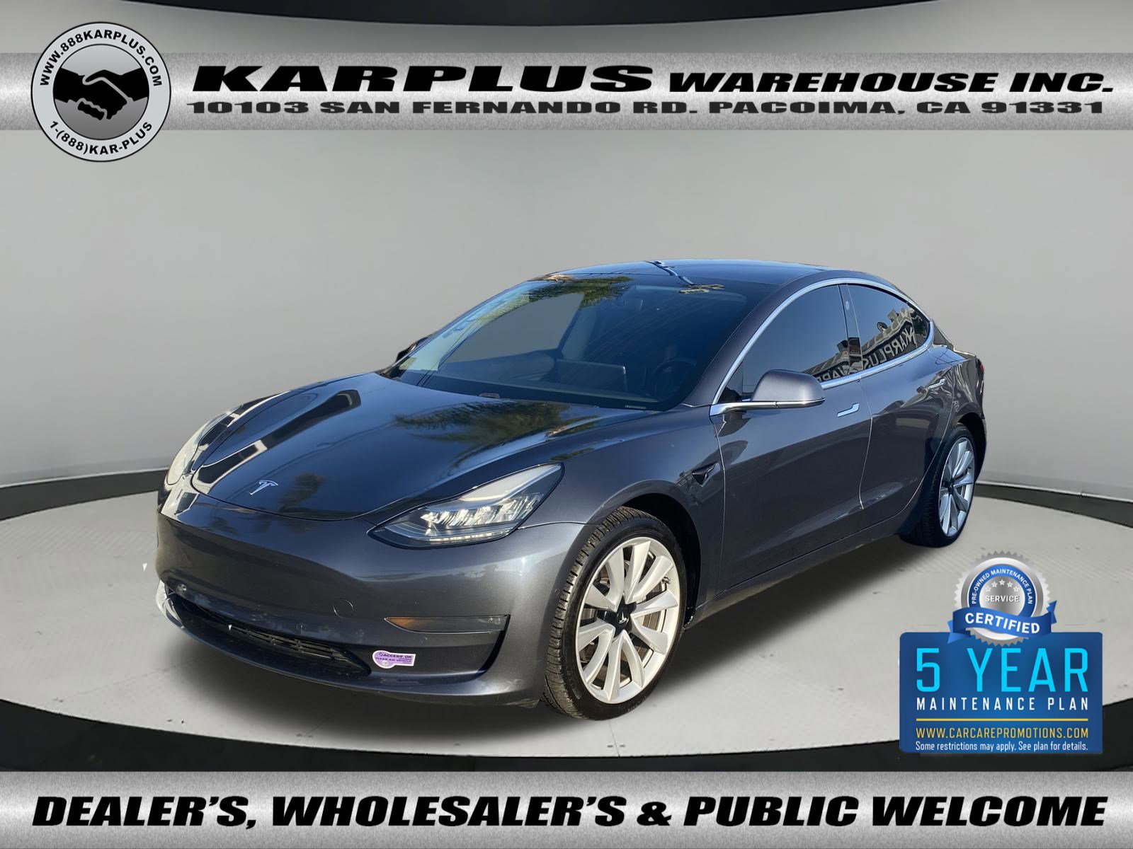 Used 2019 Tesla Model 3 Long Range