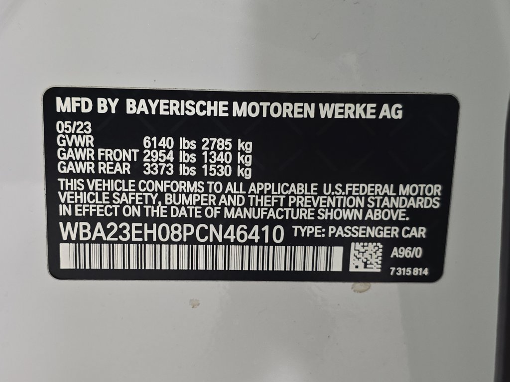 Certified 2023 BMW 740i RWD image 34