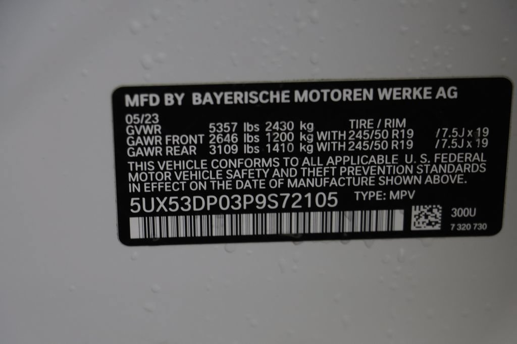 Used 2023 BMW X3 xDrive30i w/ Convenience Package AWD/4WD image 23