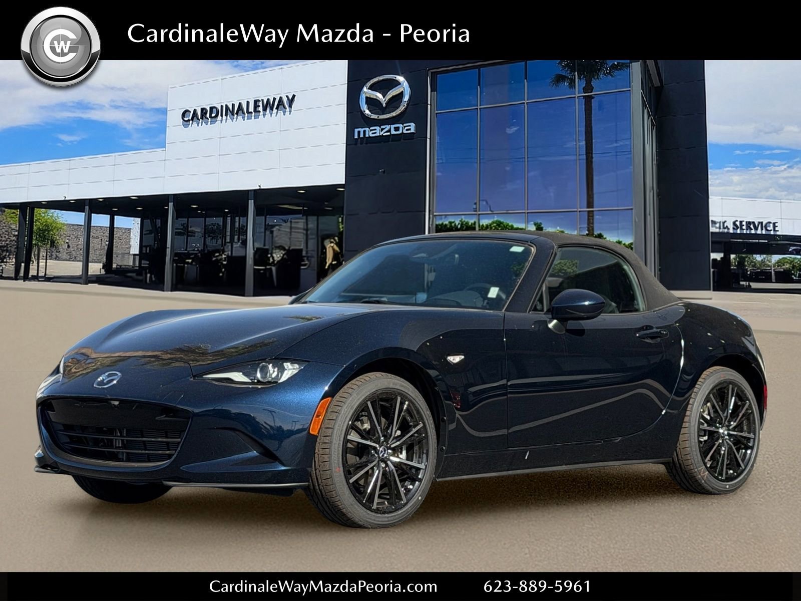 New 2026 MAZDA MX-5 Miata Grand Touring w/ Weather Package RWD image 1
