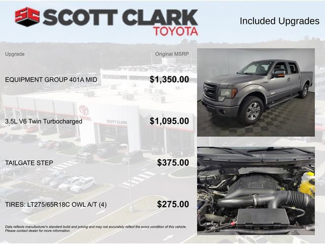 Used 2014 Ford F150 FX4 w/ Equipment Group 401A Mid AWD/4WD image 4