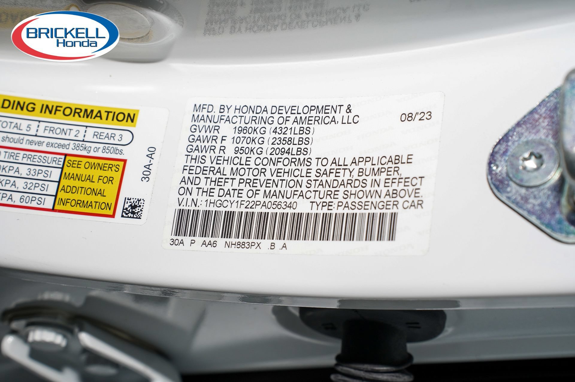Used 2023 Honda Accord LX image 38