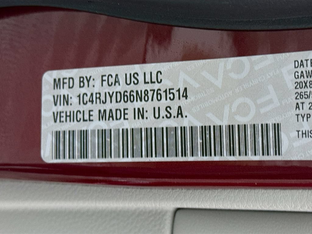 Used 2022 Jeep Grand Cherokee Overland AWD/4WD image 40