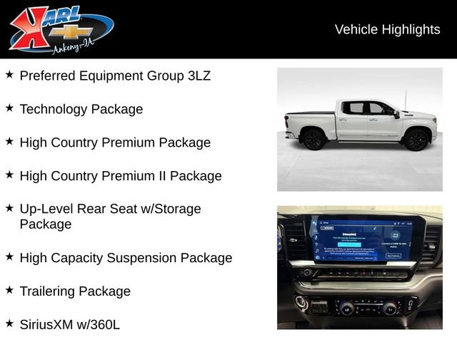 Certified 2024 Chevrolet Silverado 1500 High Country AWD/4WD image 2