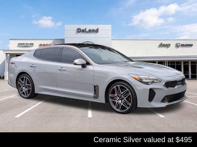 Used 2022 Kia Stinger GT1 w/ Red Interior Color Package RWD image 1