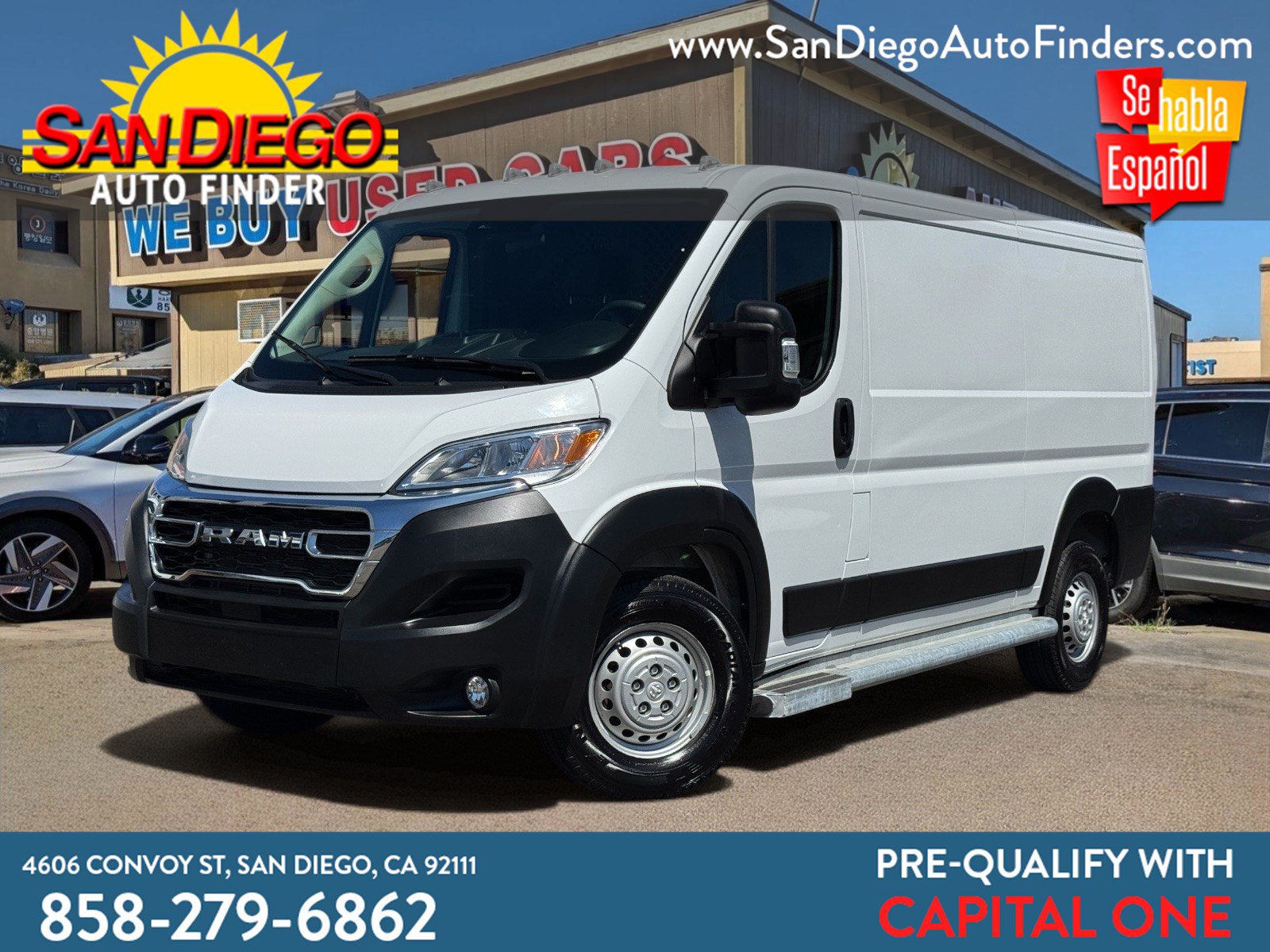 Used 2025 RAM ProMaster 2500 w/ U-Haul Equipment Group