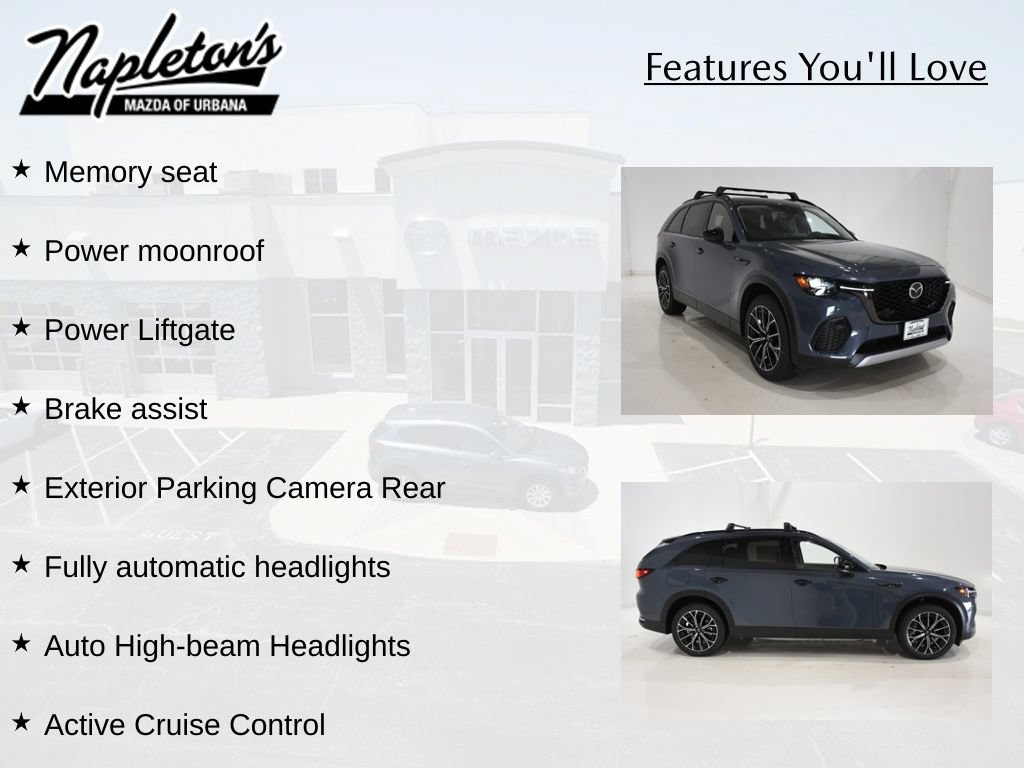New 2025 MAZDA CX-70 Plug-In Hybrid w/ Premium Pkg AWD/4WD image 14