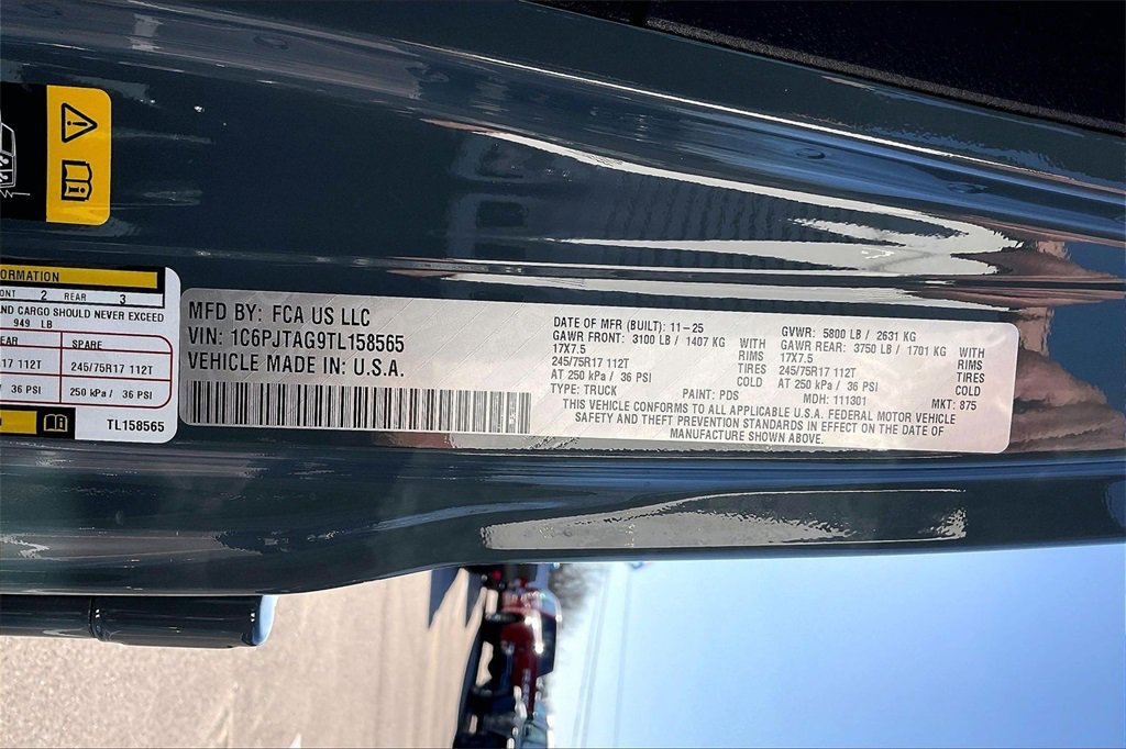 New 2026 Jeep Gladiator Sport image 13