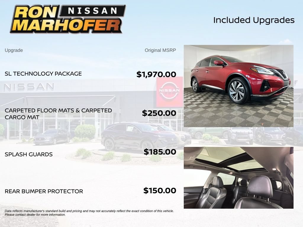 Used 2019 Nissan Murano SL w/ SL Technology Package AWD/4WD image 6
