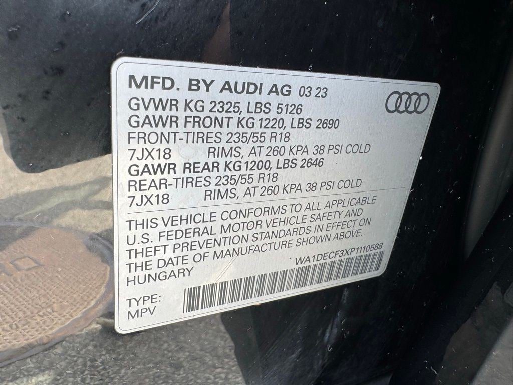 Used 2023 Audi Q3 2.0T Premium w/ Convenience Package AWD/4WD image 31