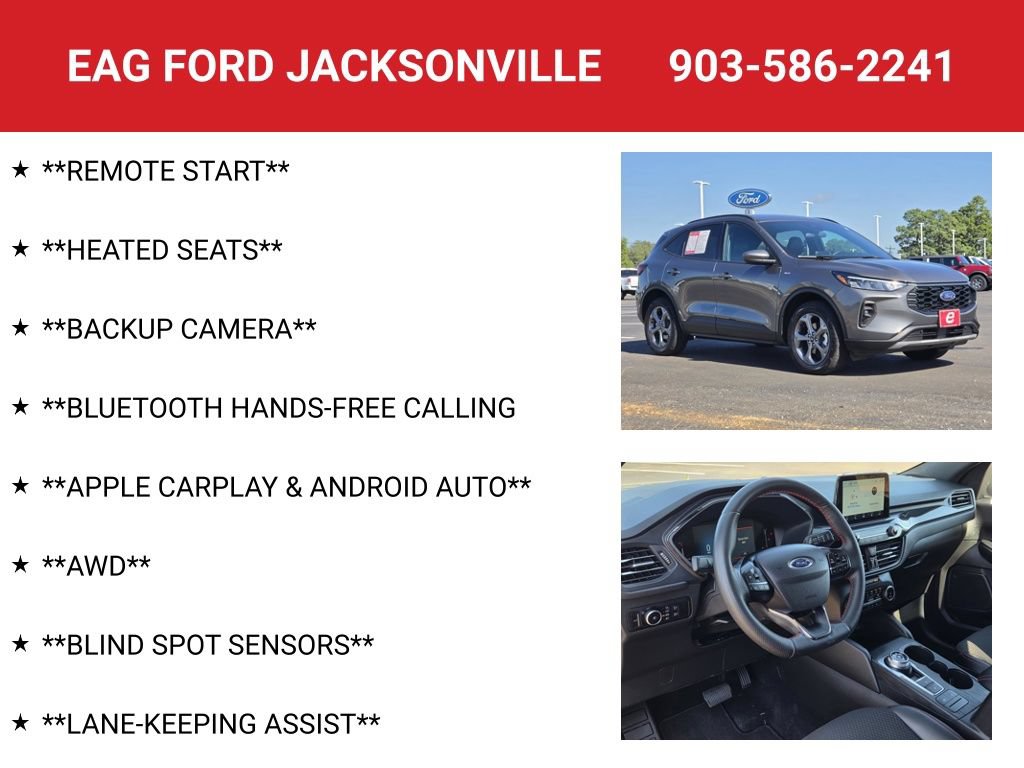 Used 2025 Ford Escape ST-Line Select AWD/4WD image 4