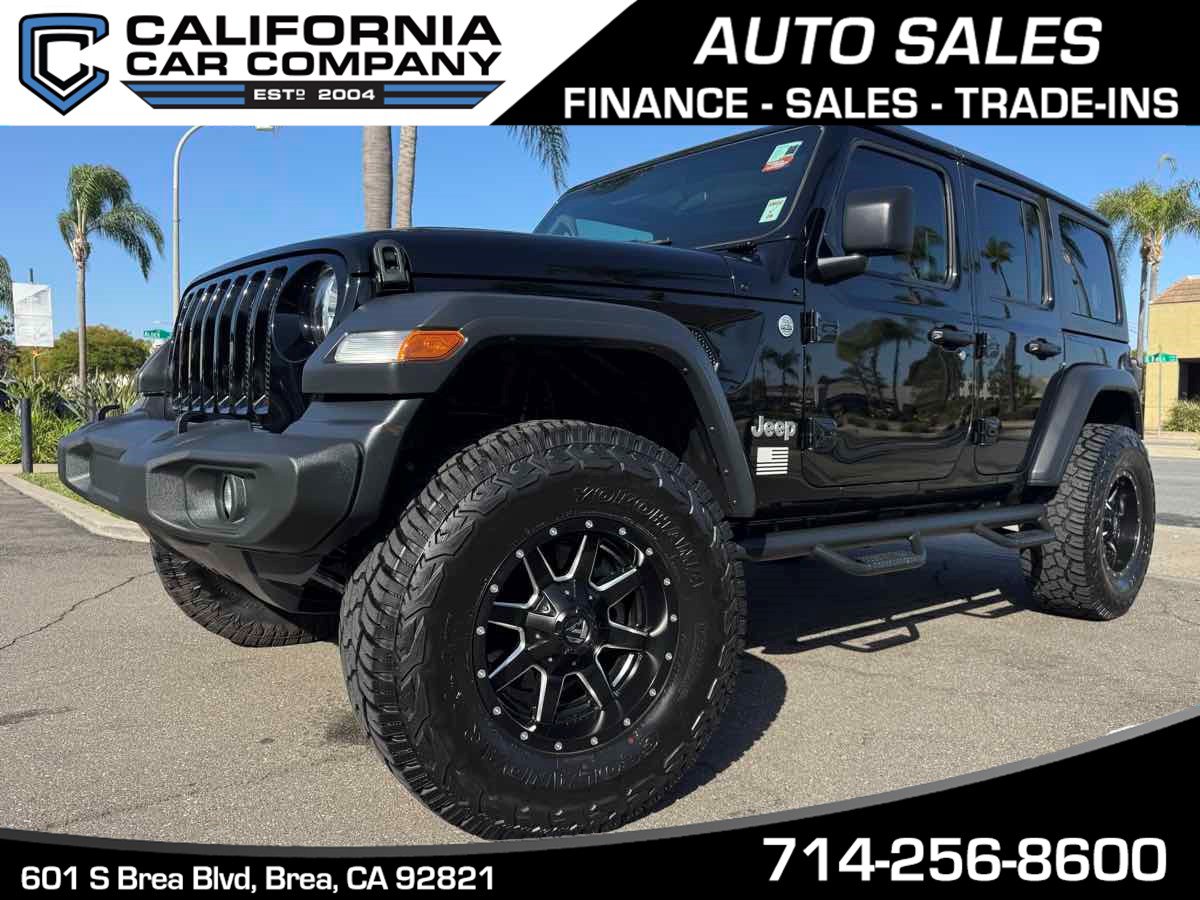 Used 2019 Jeep Wrangler Unlimited Sport S AWD/4WD image 1