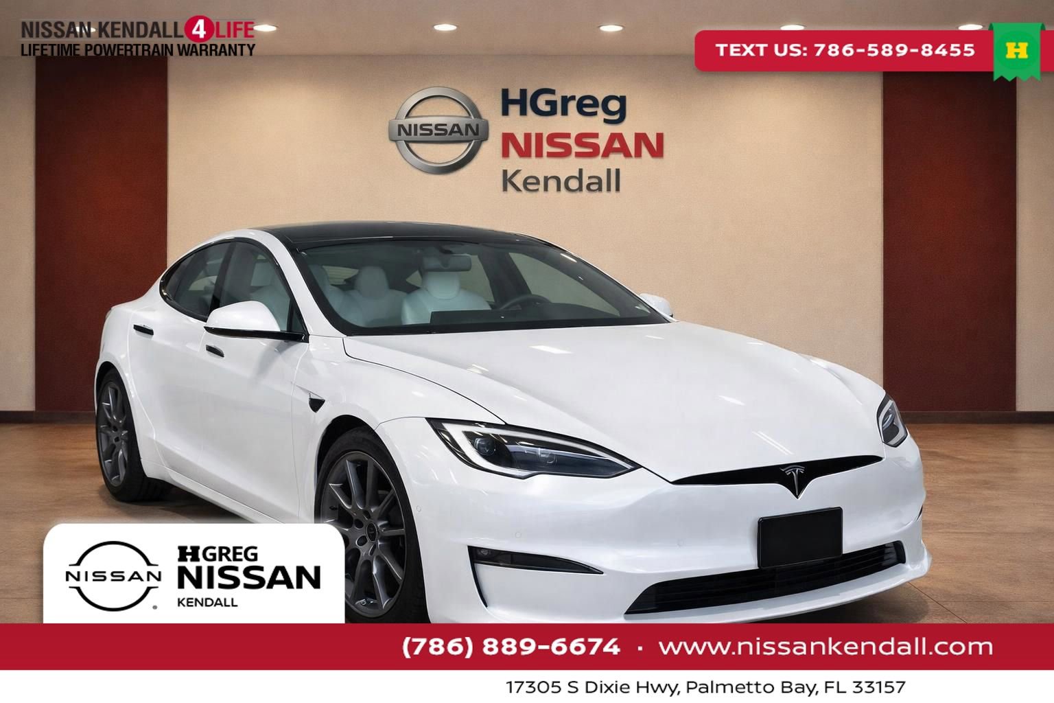 Used 2023 Tesla Model S Standard Range AWD/4WD image 1