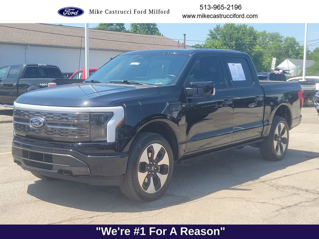 Certified 2023 Ford F150 Lightning Platinum AWD/4WD image 1