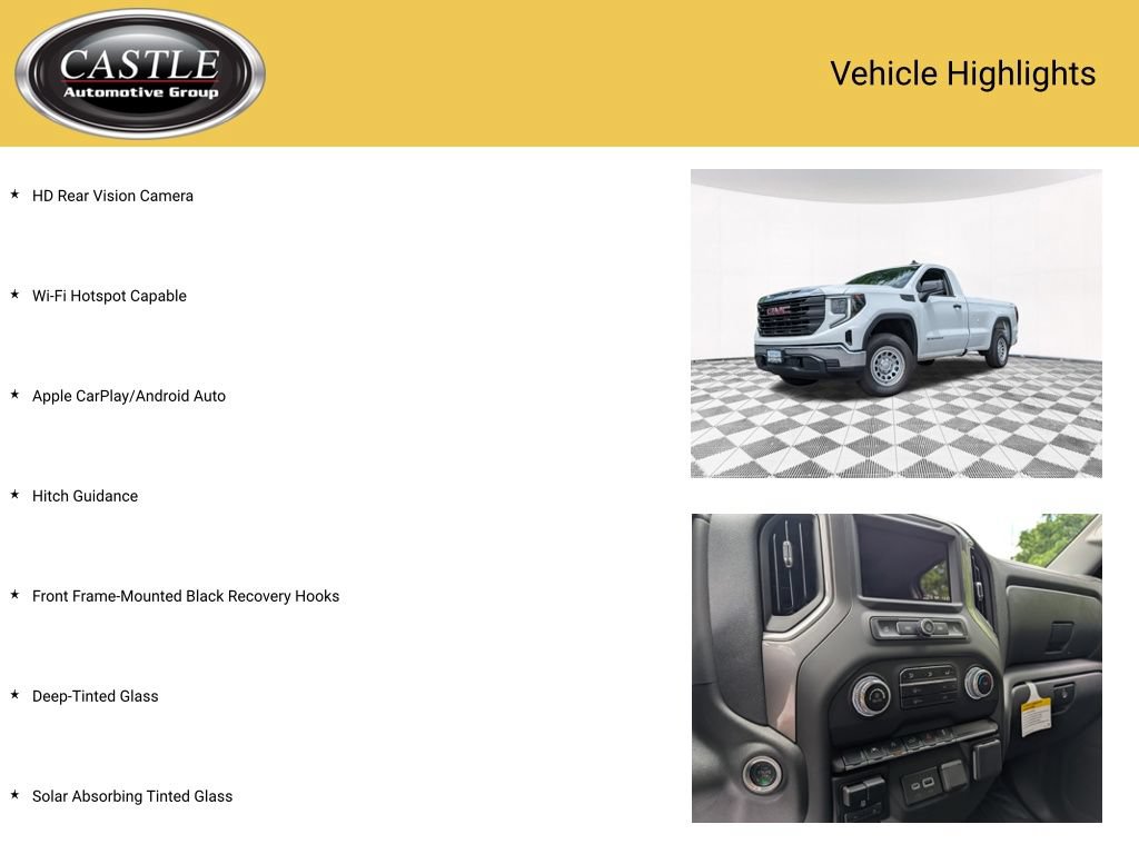 Used 2025 GMC Sierra 1500 Pro w/ Pro Value Package AWD/4WD image 10
