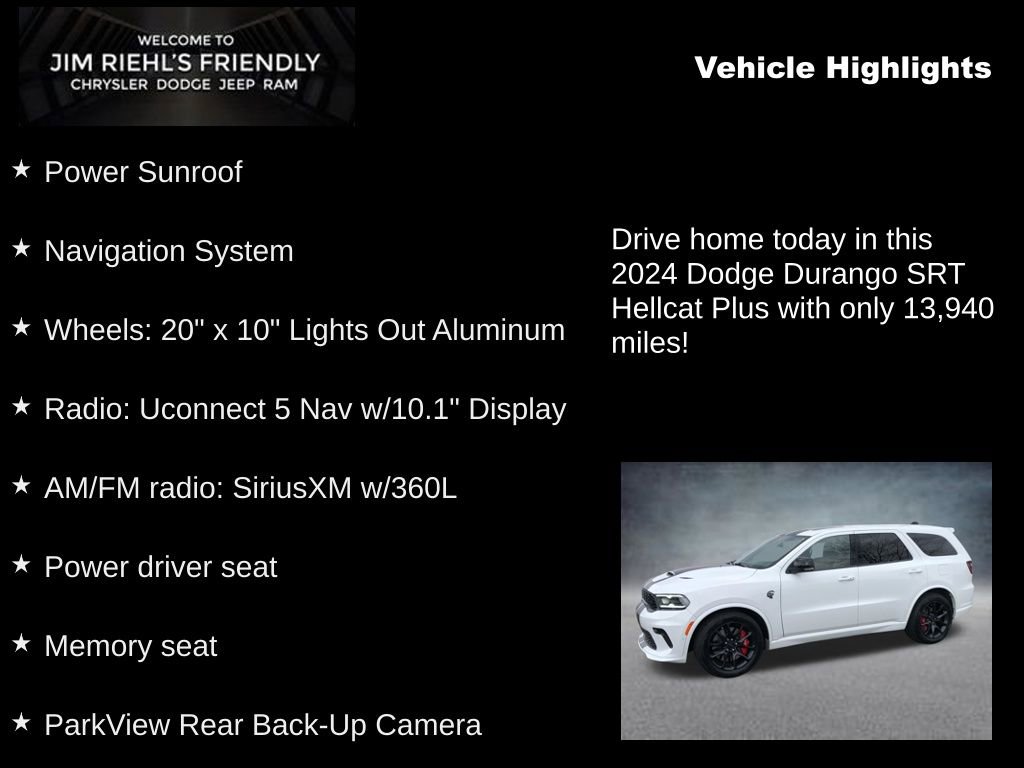 Used 2024 Dodge Durango SRT Hellcat image 5