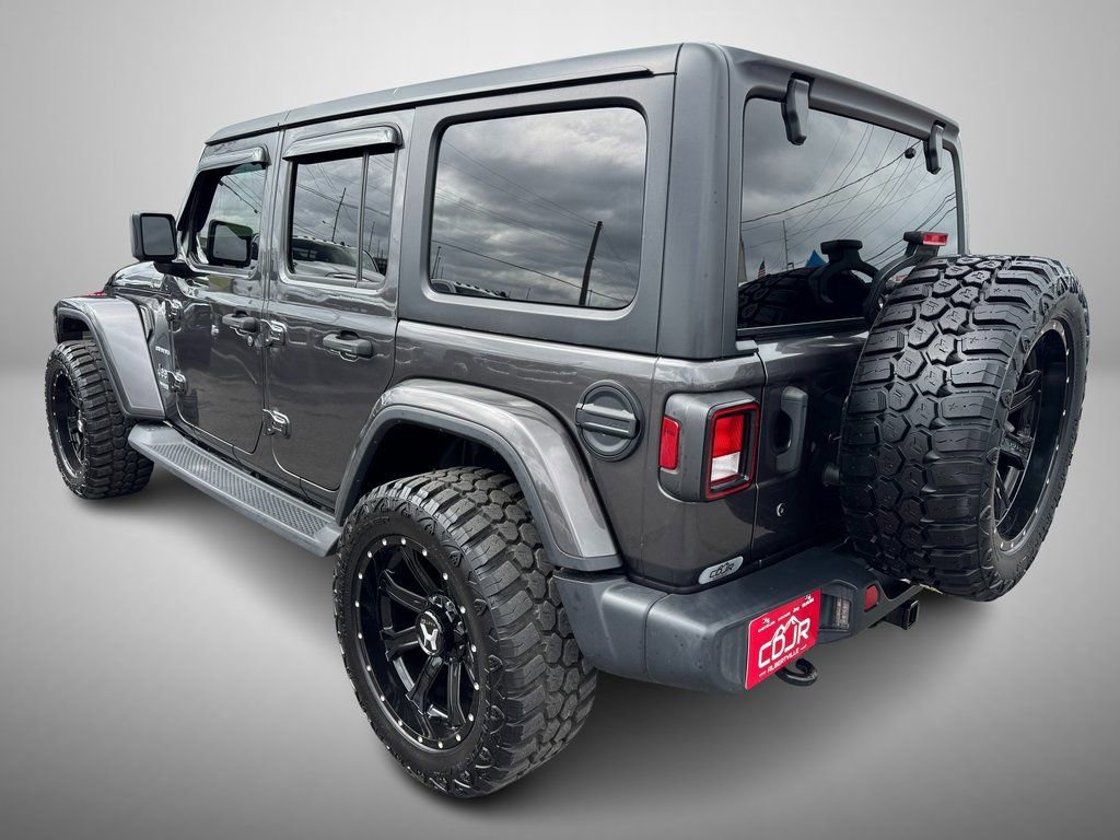 Used 2020 Jeep Wrangler Unlimited Sahara AWD/4WD image 4