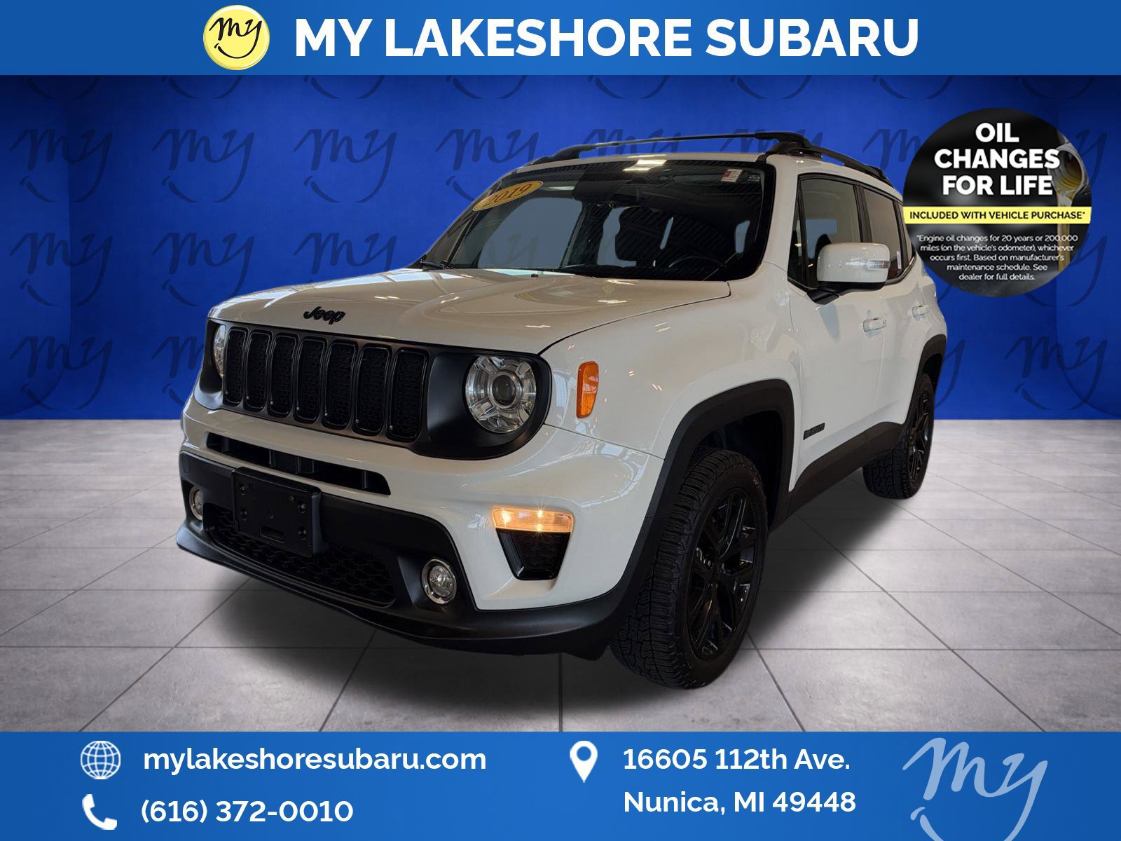 Used 2019 Jeep Renegade Altitude w/ UConnect 8.4 Nav Group AWD/4WD image 3
