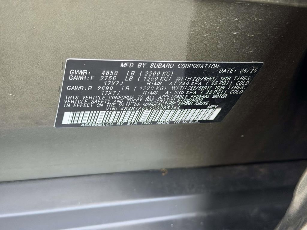 Used 2025 Subaru Outback Premium image 27