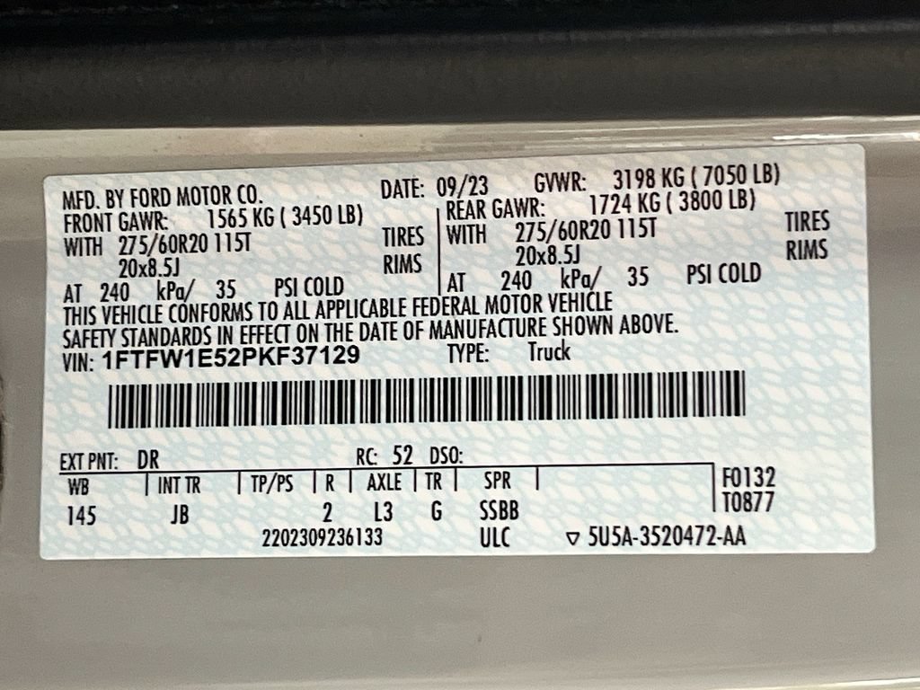 Used 2023 Ford F150 XL w/ STX Appearance Package AWD/4WD image 31
