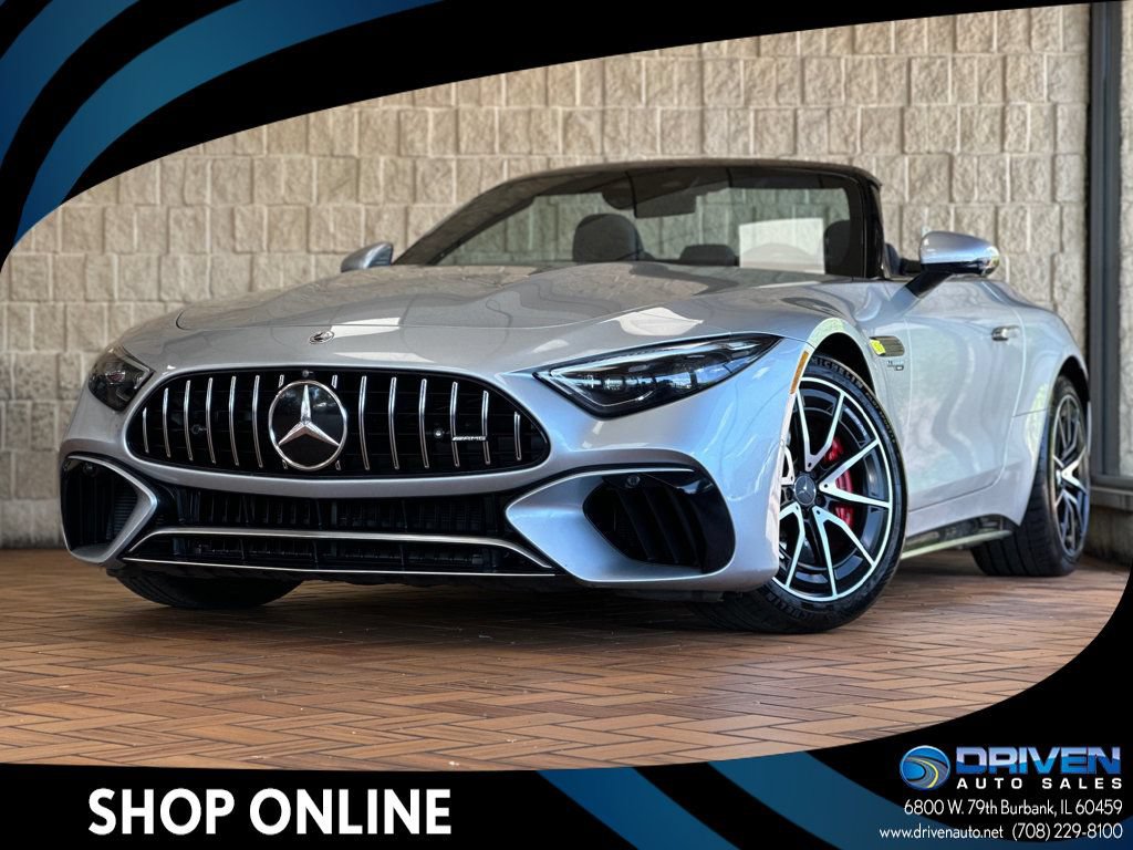 Used 2022 Mercedes-Benz SL 55 AMG 4MATIC image 1