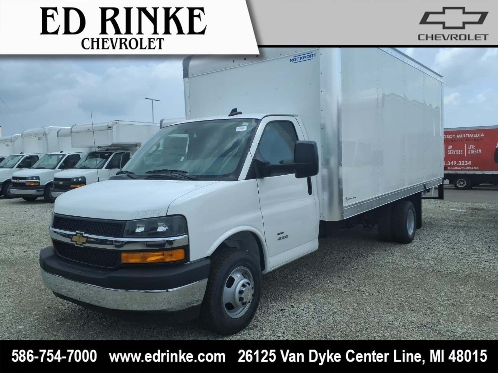 New 2026 Chevrolet Express 4500 w/ Power Convenience Package RWD image 1