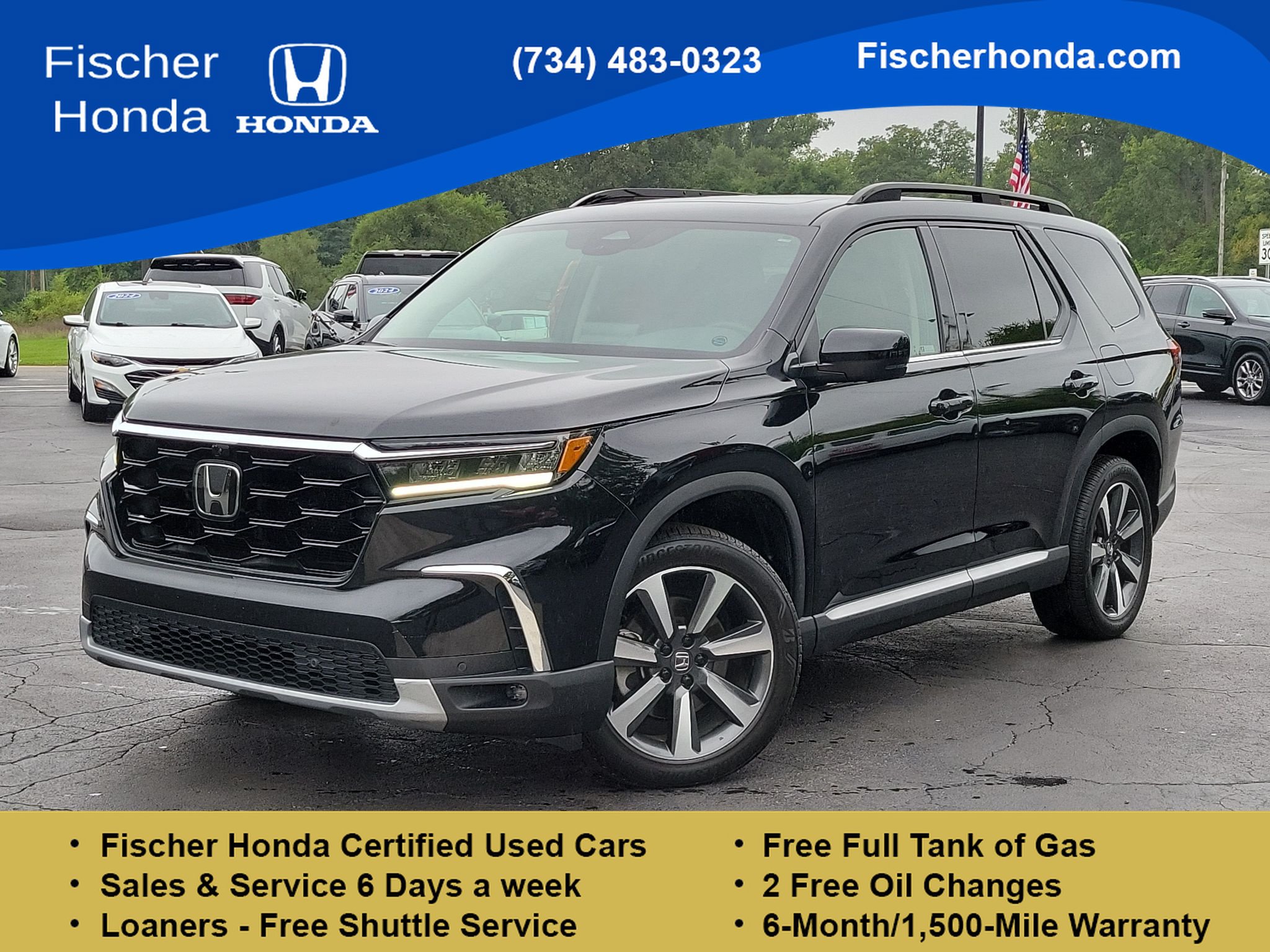 Certified 2023 Honda Pilot Elite image 1