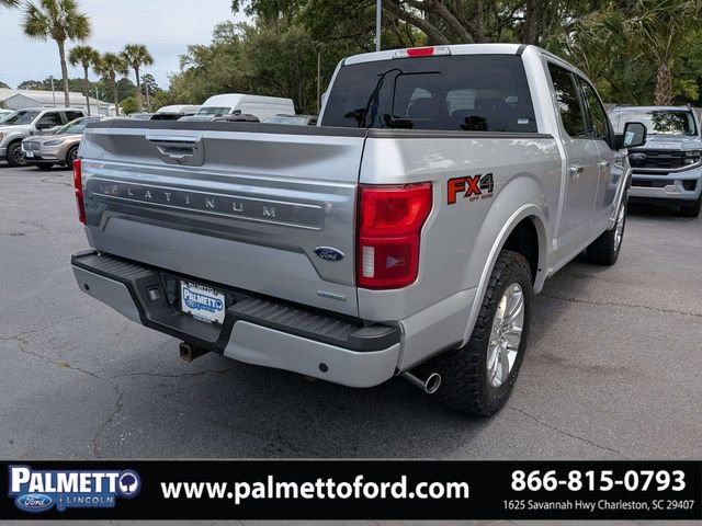 Used 2018 Ford F150 Platinum w/ Equipment Group 701A Luxury AWD/4WD image 3