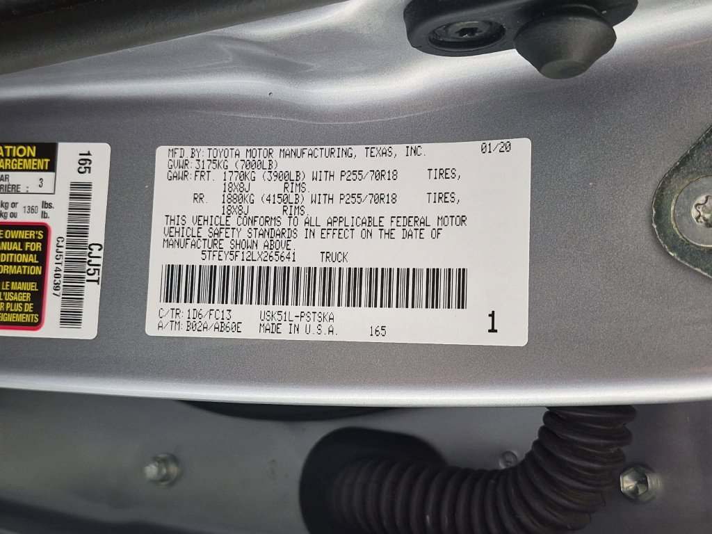 Used 2020 Toyota Tundra SR5 w/ SR5 Upgrade Package RWD image 40