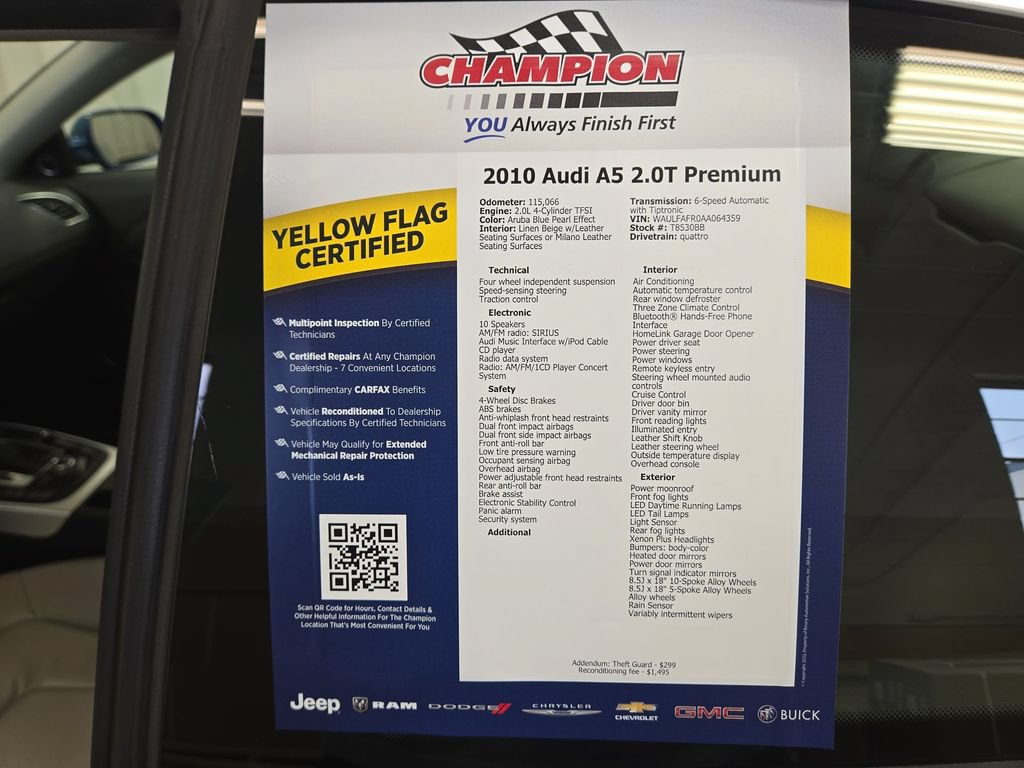 Used 2010 Audi A5 2.0T Premium Plus AWD/4WD image 43