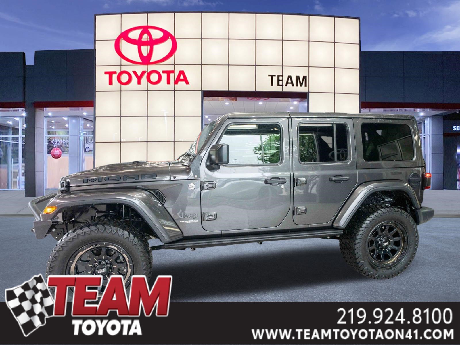 Used 2019 Jeep Wrangler Unlimited Sahara w/ Quick Order Package 24M Moab