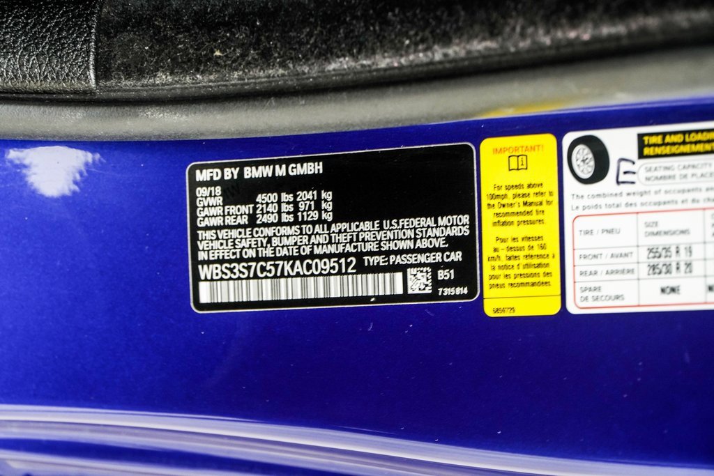 Used 2019 BMW M4 CS w/ Executive Package image 45