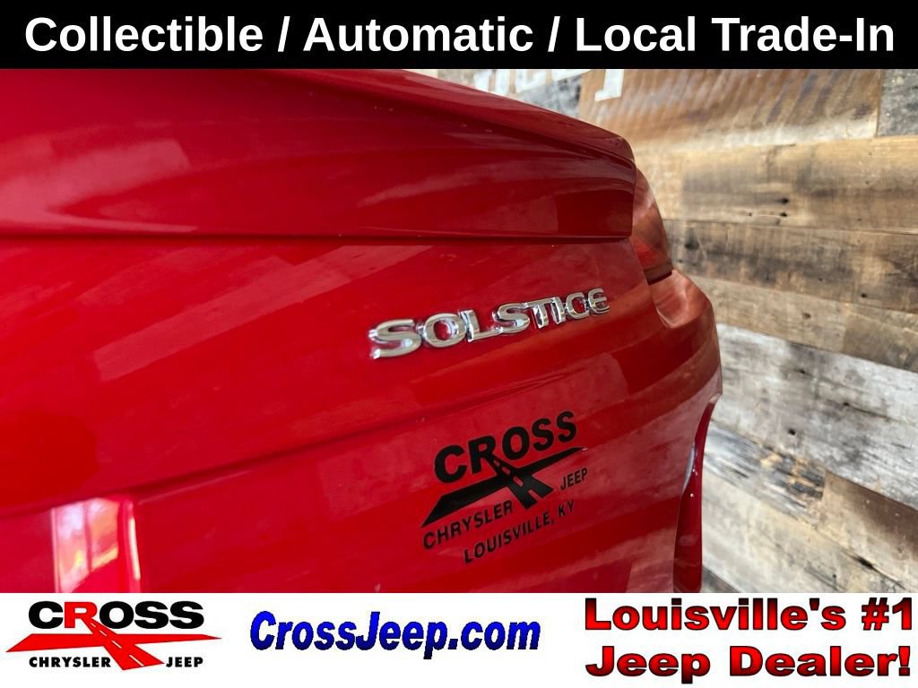 Used 2009 Pontiac Solstice Convertible w/ Preferred Package RWD image 20
