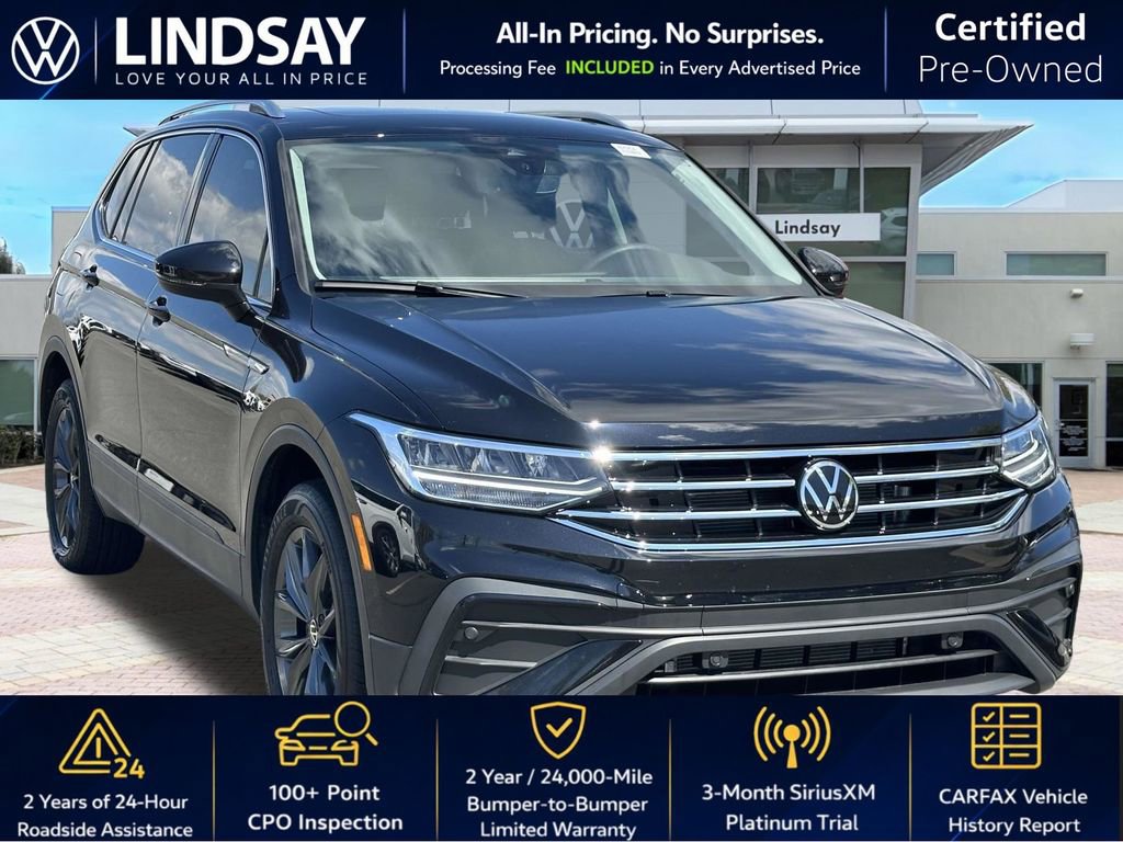 Certified 2023 Volkswagen Tiguan SE w/ Panoramic Sunroof Package image 1