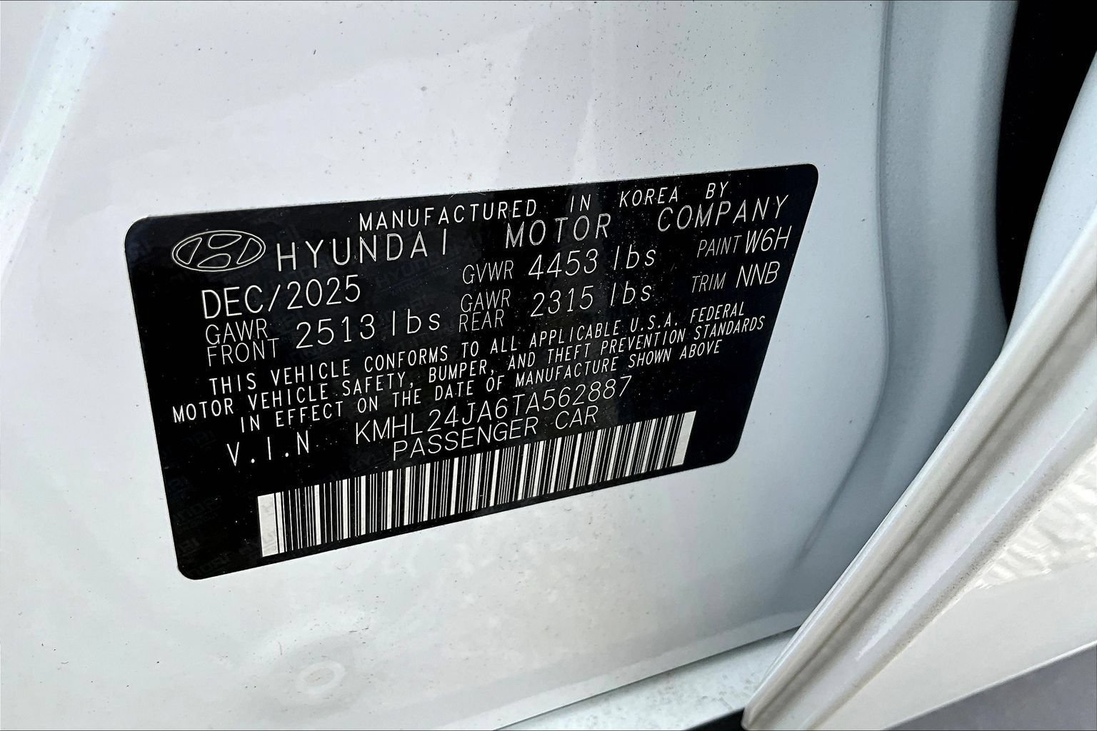 New 2026 Hyundai Sonata SE FWD image 11