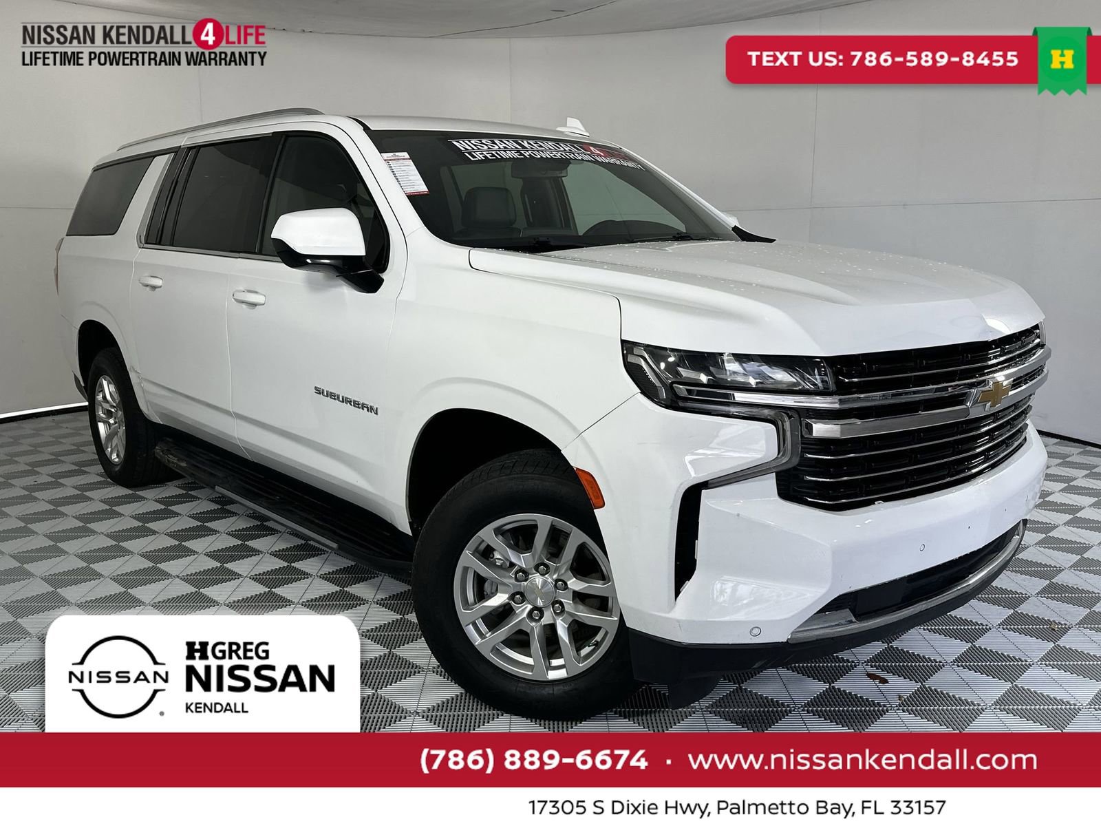 Used 2022 Chevrolet Suburban LT RWD image 1