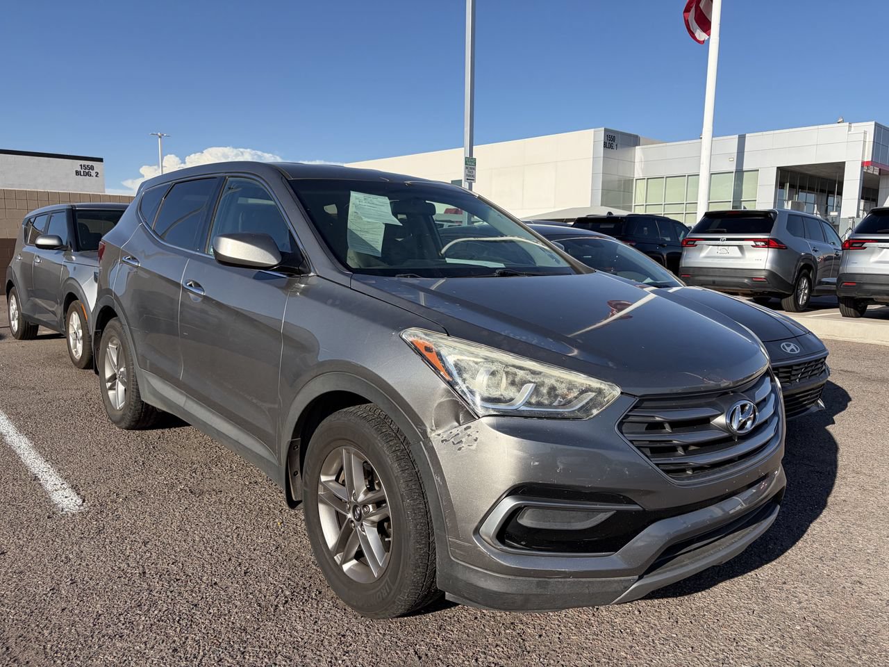 Used 2017 Hyundai Santa Fe Sport w/ Cargo Package FWD image 2