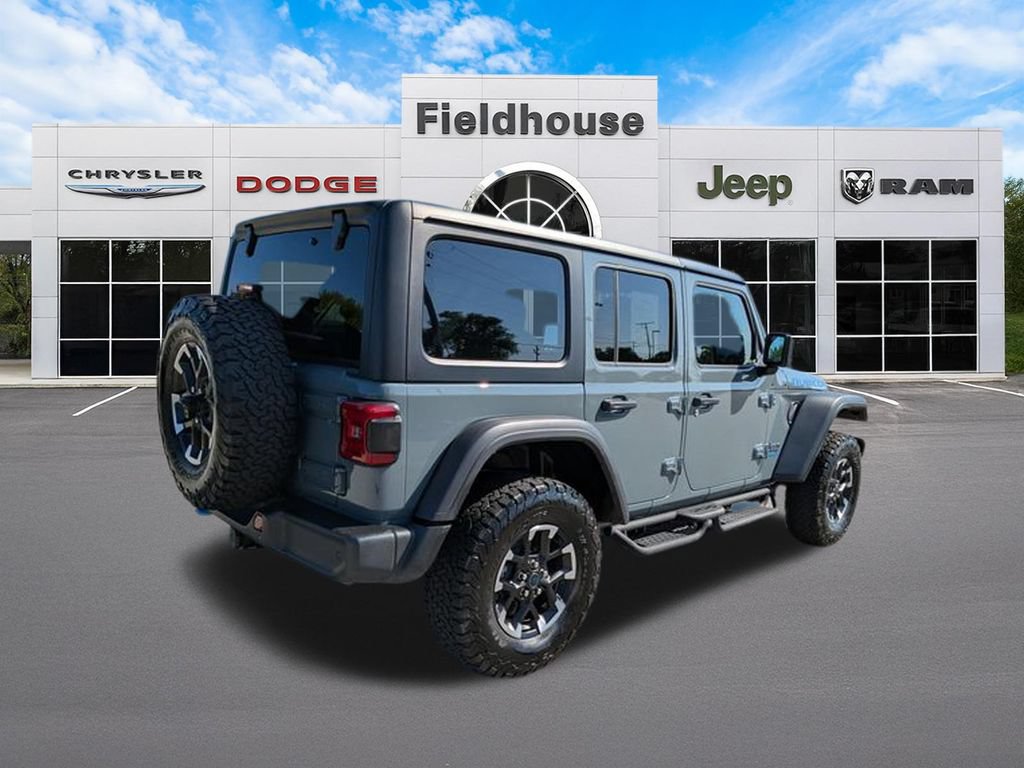 Used 2024 Jeep Wrangler Unlimited Rubicon 4xe w/ Safety Group AWD/4WD image 11