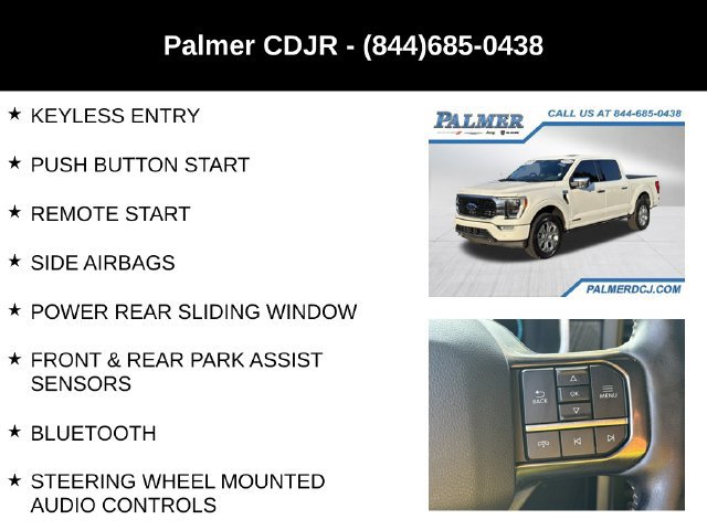 Used 2022 Ford F150 Platinum w/ Equipment Group 701A High AWD/4WD image 18