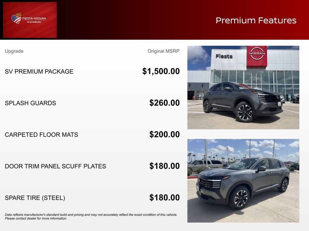 New 2025 Nissan Kicks SV w/ SV Premium Package AWD/4WD image 3