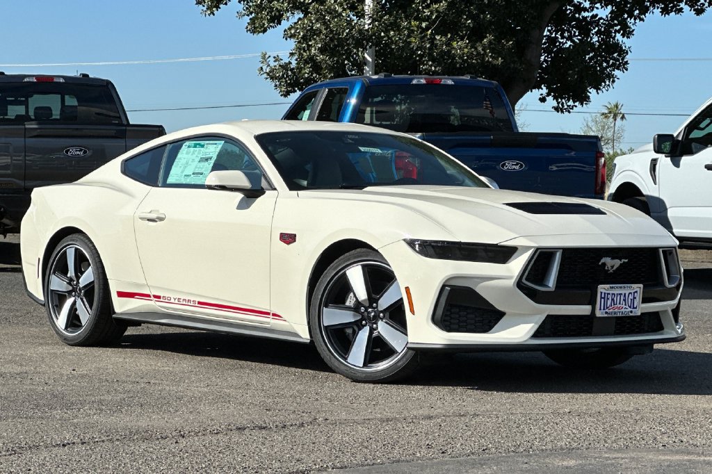 New 2025 Ford Mustang GT Premium w/ 60th Anniversary Package RWD image 1
