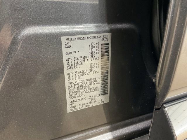Used 2023 Nissan Murano S w/ Cargo Package AWD/4WD image 23