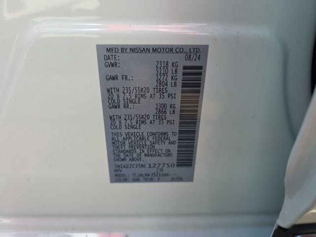 Used 2024 Nissan Murano SL FWD image 30