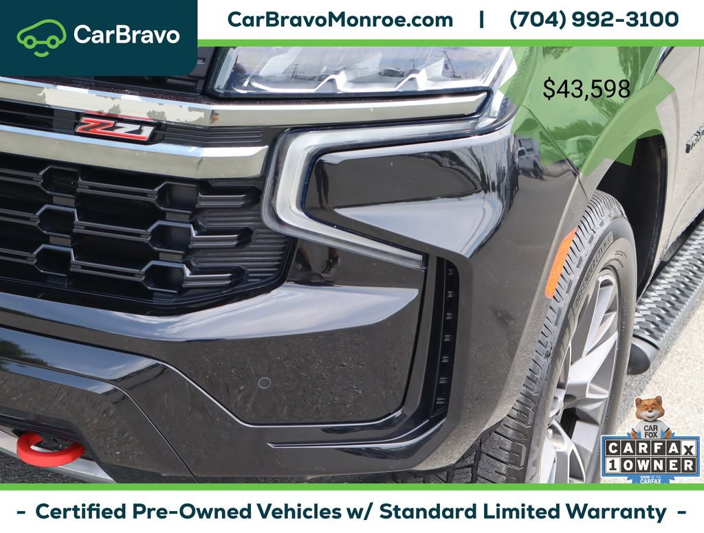 Certified 2021 Chevrolet Tahoe Z71 w/ Z71 Signature Package AWD/4WD image 10