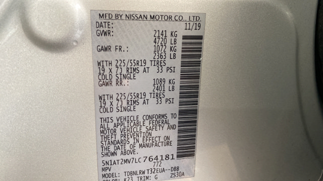 Used 2020 Nissan Rogue SL AWD/4WD image 29