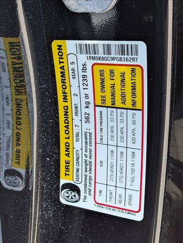Used 2023 Ford Explorer ST w/ Equipment Group 401A AWD/4WD image 15