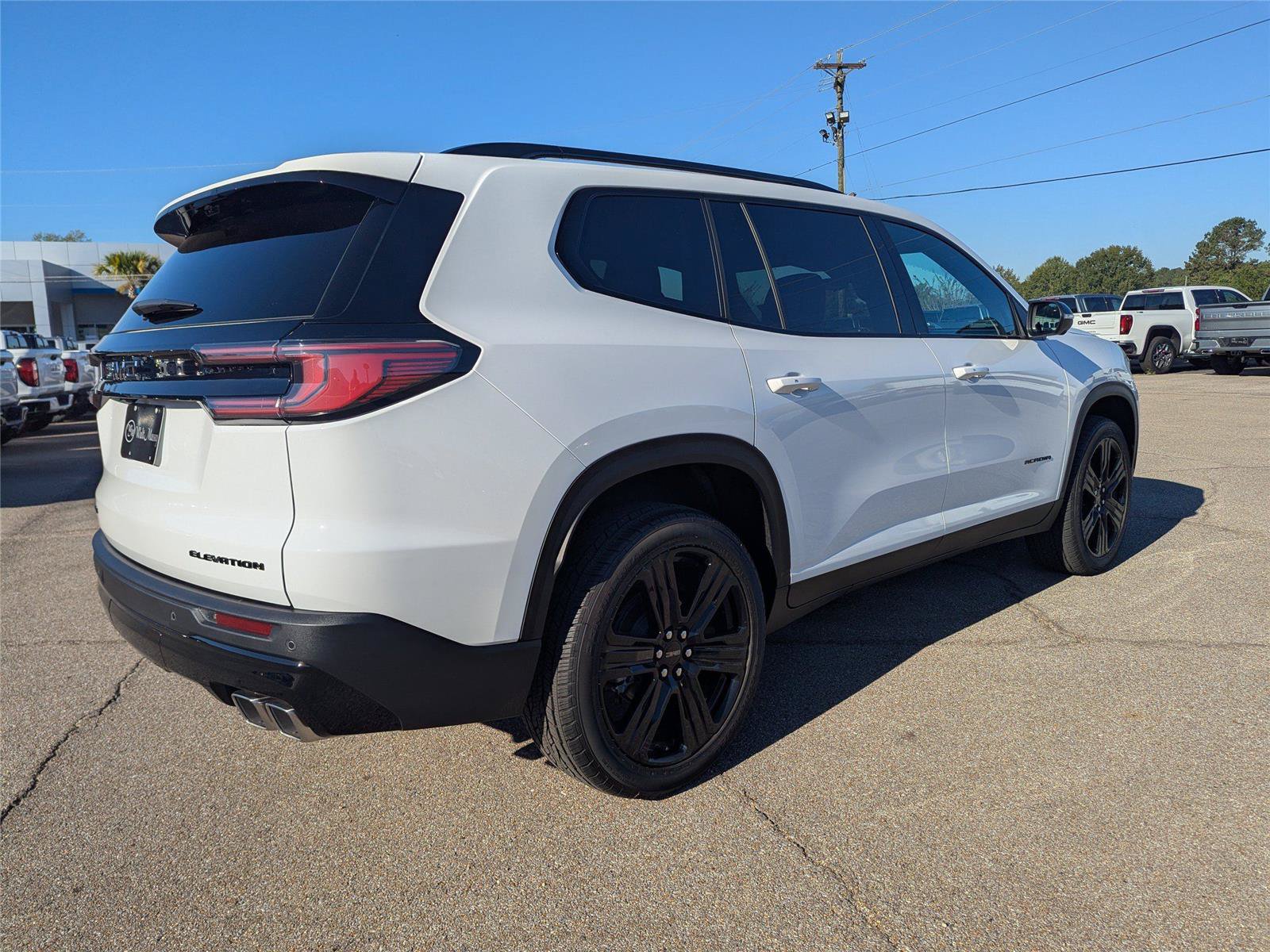 New 2026 GMC Acadia Elevation w/ Black Edition FWD image 3