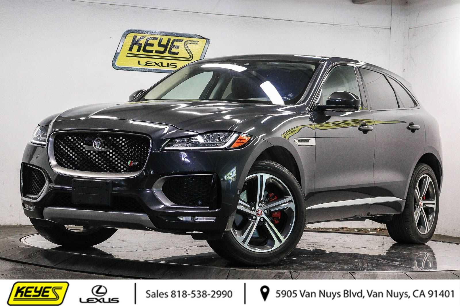Used 2017 Jaguar F-PACE S AWD/4WD image 1