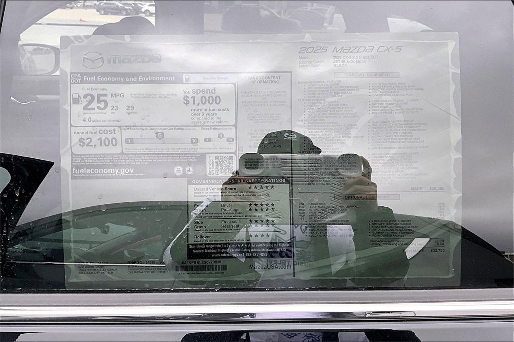 New 2025 MAZDA CX-5 AWD 2.5 S w/ Select Package image 13